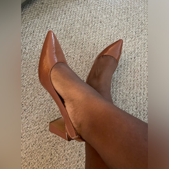 Vince Camuto Nude Slingback Heel - Picture 2 of 5